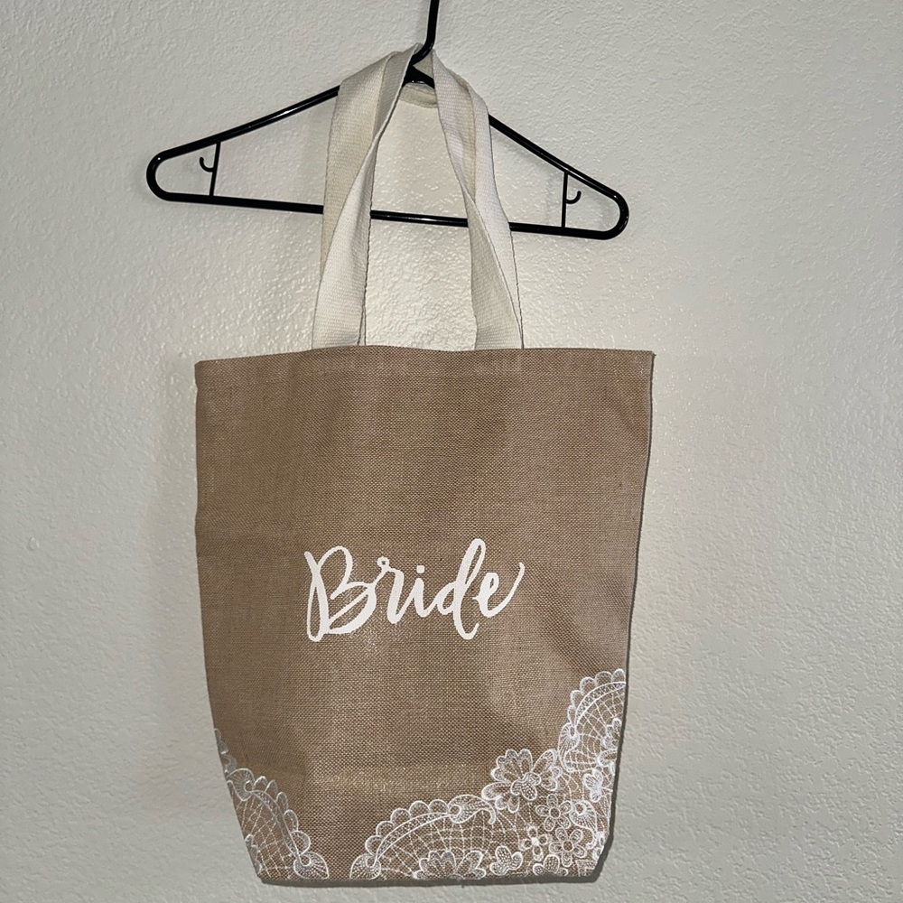Bride Tan Tote Bag